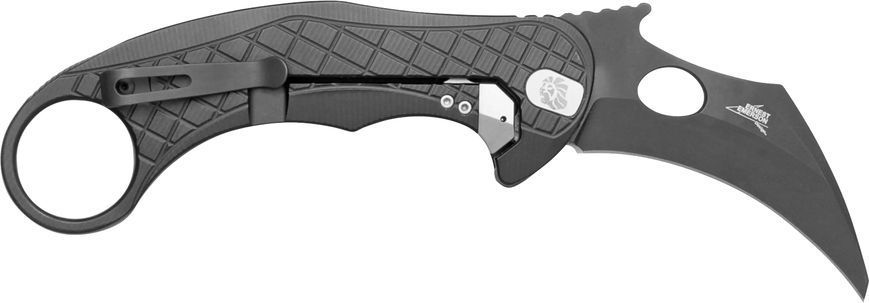 Нож Lionsteel L.E.One Black Blade Aluminium Black LE1 A BB 392130 фото