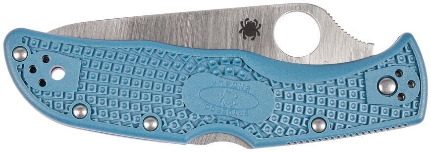 Ніж Spyderco Endela Blue K390 Cеррейтор C243FSK390 871537 фото