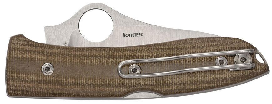 Нож Spyderco Spyopera Коричневый Микарта C255CMP 871434 фото