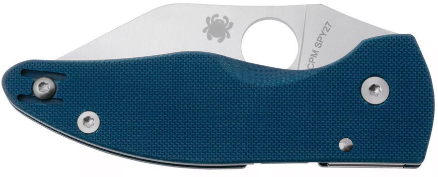 Нож Spyderco Microjimbo SPY27 Cobalt Blue C264GPCBL 871774 фото