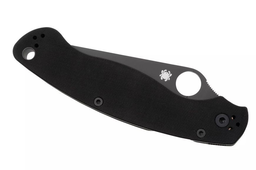 Ніж Spyderco Military 2 Black Blade G-10 Серрейтор C36GSBK2 871695 фото