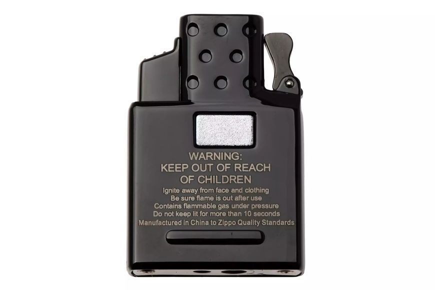 Инсерт газовый пьезо турбо Zippo Butane Lighter Insert Single Flame Black Черный 2008086 77890046 фото