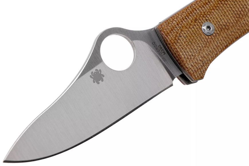 Нож Spyderco Spyopera Коричневый Микарта C255CMP 871434 фото