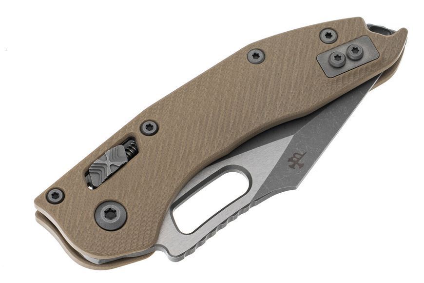 Ніж Microtech Stitch Ram-Lock fluted Apoc руків'я G-10 Tan 169RL-10APFLGTTA 4009483 фото