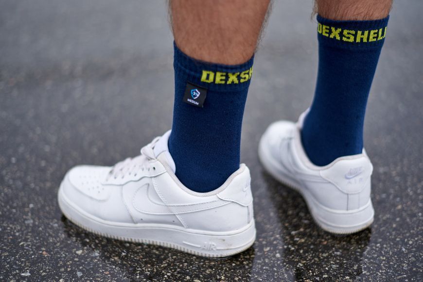 Носки водонепроницаемые Dexshell Ultra Thin Crew NL, pp S, синие 66746 фото