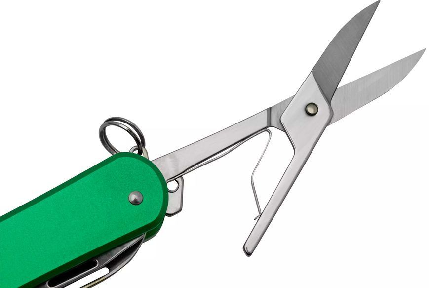 Ніж багатофункціональний Fox Vulpis Aluminium OD Green 4 інструменти FX-VP130-F4 OD 17530719 фото