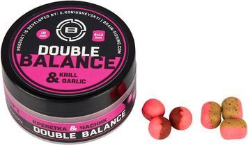 Бойли Brain Double Balance Krill & Garlic (креветка+часник) 10+8х12mm 18582177 фото