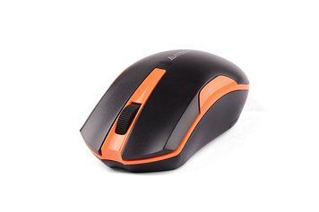 Миша A4Tech G3-200N USB V-Track , бездротова, 1000dpi, чорна+ поморанчевий G3-200N (Black+Orange) 1603678 фото