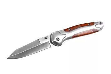 Складаний туристичний ніж Stinger Коричневий (HCY-378) V77552836 фото