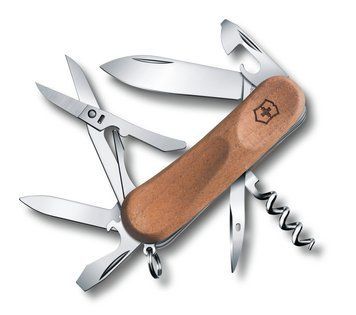 Швейцарський ніж Victorinox Delemont EvoWood 14 2.3901.63 4000115 фото