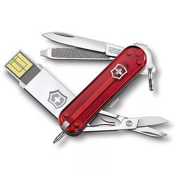 Швейцарський ніж Victorinox з USB-модулем на 32 Гб 58 мм Червоний (4.6125.TG32B) V77552229 фото