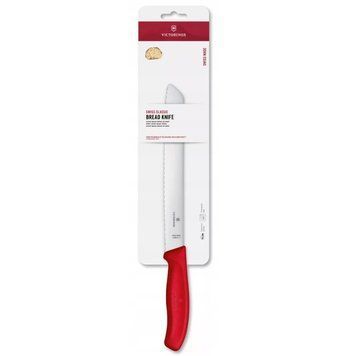 Ніж кухонний для хліба Victorinox SWISS Classic Bread Серрейтор Червоний, блістер 6.8631.21C1B V77554454 фото
