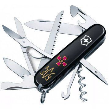 Швейцарський ніж Victorinox Huntsman Army Емблема ЗСУ та Тризуб ЗСУ (1.3713.3.W1015u) V77552955 фото