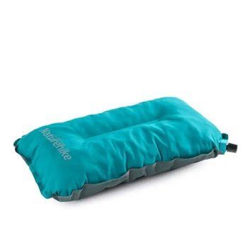 Подушка самонадувна Naturehike Sponge automatic NH17A001-L, світло блакитна 88124 фото