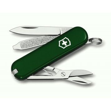 Швейцарський ніж Victorinox Сlassic SD Зелений 0.6223.4 4001141 фото