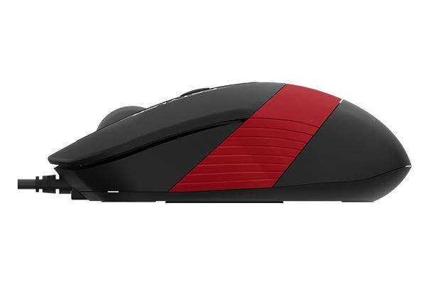 Мышь A4Tech Fstyler FM10 (Red), USB, цвет черный+красный FM10 (Red) 1604408 фото