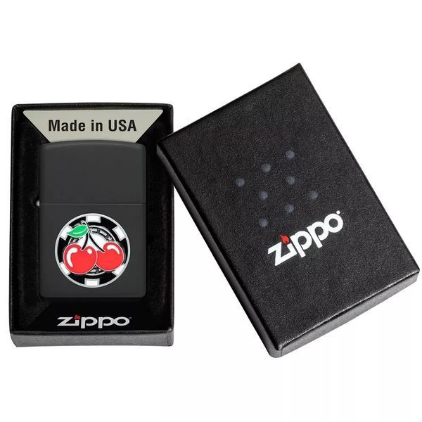 Запальничка Zippo 218 Cherries Poker Chip 48905 V77550061 фото