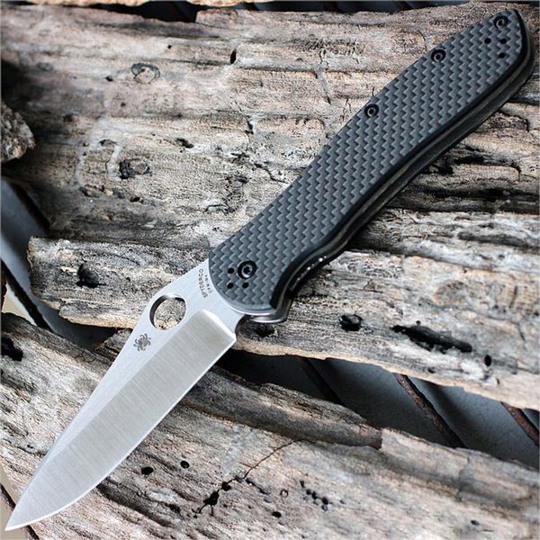 Ніж Spyderco Bradley Folder 2 CPM-M4 Carbon Fiber Black C134CFP2 871734 фото