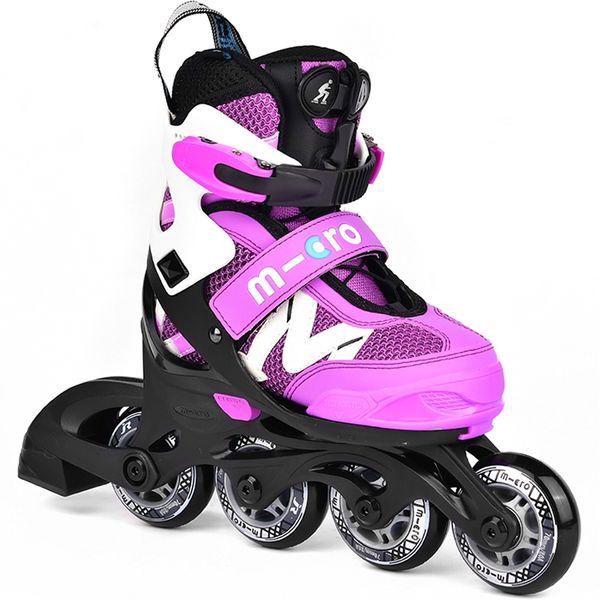 Micro роликові ковзани NEW Shaper purple-white 37-40 MIS-NS3-PUR_29-32 фото