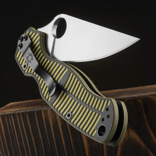 Ніж Spyderco Para Military 2 Salt CPM MagnaCut G-10 Yellow / Black C81GBKYLMCP2 871718 фото