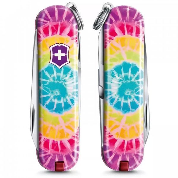 Швейцарский нож Victorinox Classic LE 2021 Tie Dye 58 мм 7 функций (0.6223.L2103) V77552868 фото