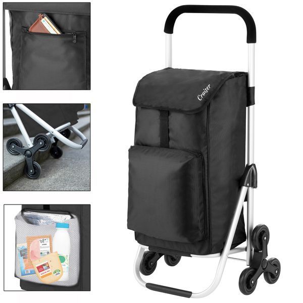 Сумка-тележка ShoppingCruiser Stairs Climber 53 Black (604352) 927301 фото