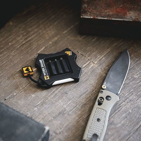 Акционный набор Точильная система Work Sharp The Precision Adjust Knife Sharpener WSBCHPAJ-I + Точилка механическая Micro WSEDCMCR WSHLD25-1 100003053 фото
