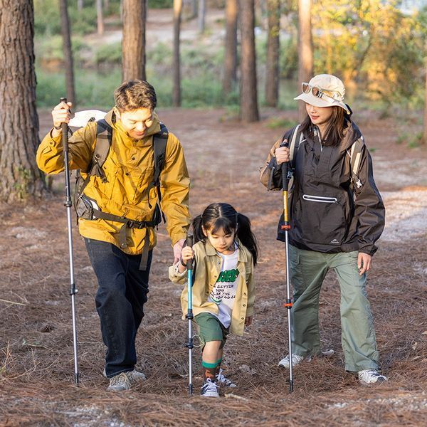 Трекінгова палиця 3-сек. Naturehike Men ST 01 6061 AL NH17D001-Z, алюміній, синя 98709 фото