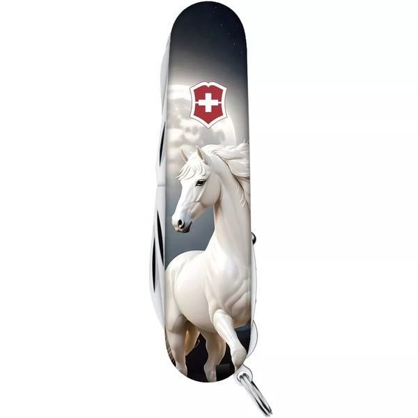 Швейцарский нож Victorinox Huntsman Zodiac Магический конь Серый глянцевый 1.3713.3_Z5280pk V77554191 фото