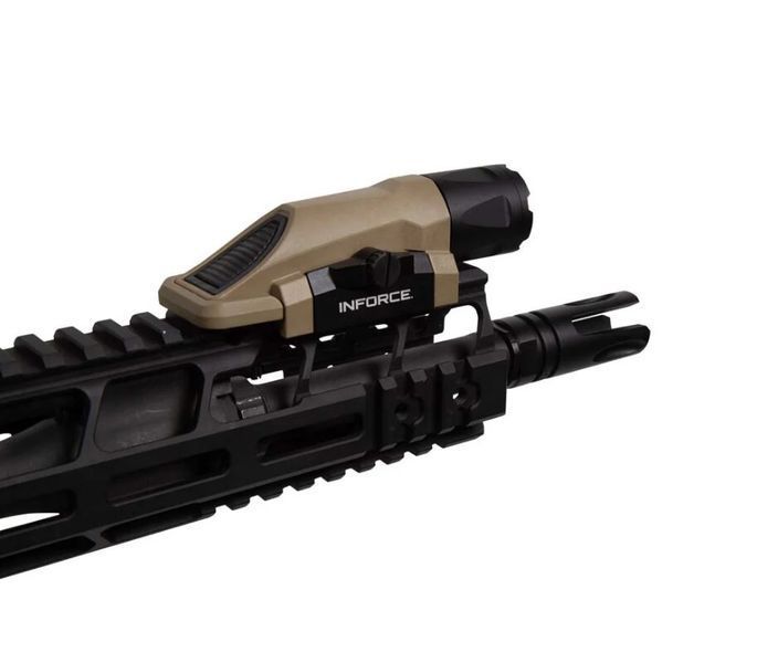 Підствольний ліхтарик Inforce WML, FDE, Primary LED: White; Secondary LED: IR Gen3 IF71013DE IF71013DE 7003162 фото