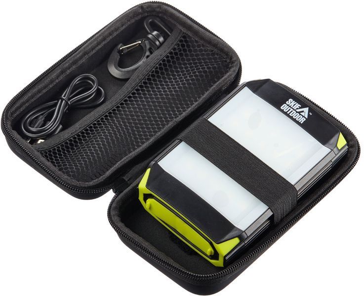 Фонарь кемпинговый Skif Outdoor Light Shield Black/Green 3890023 фото