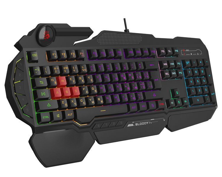 Клавиатура игровая B310N Bloody, USB, черная B310N Bloody (Black) 1605838 фото