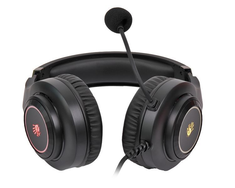 Наушники игровые Bloody G220 с микрофоном, черные G220 Bloody (Black) 1604862 фото