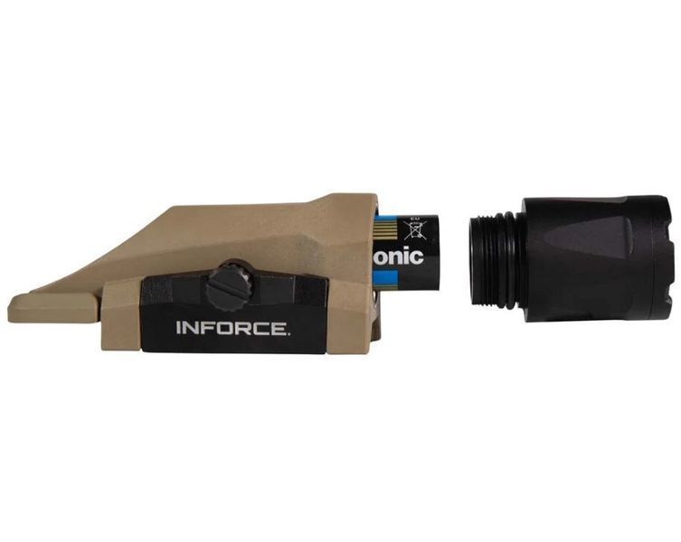 Підствольний ліхтарик Inforce WML, FDE, Primary LED: White; Secondary LED: IR Gen3 IF71013DE IF71013DE 7003162 фото
