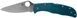 Нож Spyderco Endela Blue K390 C243FPK390 871452 фото 1