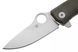 Нож Spyderco SpyMyto Micarta Titanium M398 Green C265MTIP 871702 фото 3