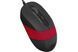Мышь A4Tech Fstyler FM10 (Red), USB, цвет черный+красный FM10 (Red) 1604408 фото 2