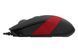 Мышь A4Tech Fstyler FM10 (Red), USB, цвет черный+красный FM10 (Red) 1604408 фото 4
