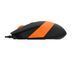Миша A4Tech Fstyler FM10S (Orange), безшумна, USB, колір чорний+помаранчевий FM10S (Orange) 1604561 фото 3