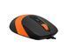 Миша A4Tech Fstyler FM10S (Orange), безшумна, USB, колір чорний+помаранчевий FM10S (Orange) 1604561 фото 5