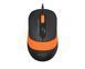 Миша A4Tech Fstyler FM10S (Orange), безшумна, USB, колір чорний+помаранчевий FM10S (Orange) 1604561 фото 1