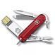 Швейцарський ніж Victorinox з USB-модулем на 32 Гб 58 мм Червоний (4.6125.TG32B) V77552229 фото 1