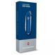 Швейцарський ніж Victorinox Classic 58 мм 7 функцій Синій напівпрозорий (0.6223.T2G) V77552857 фото 4