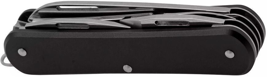 Ніж багатофункціональний Fox Vulpis Aluminium Black 4 інструменти FX-VP130-F4 BK 17530718 фото
