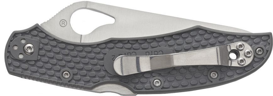 Ніж Spyderco Byrd Cara Cara 2 Half Serrated Gray FRN Напівсеррейтор BY03PSGY2 871559 фото