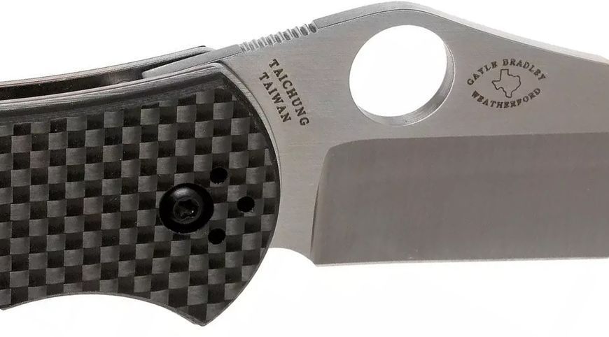 Ніж Spyderco Bradley Folder 2 CPM-M4 Carbon Fiber Black C134CFP2 871734 фото
