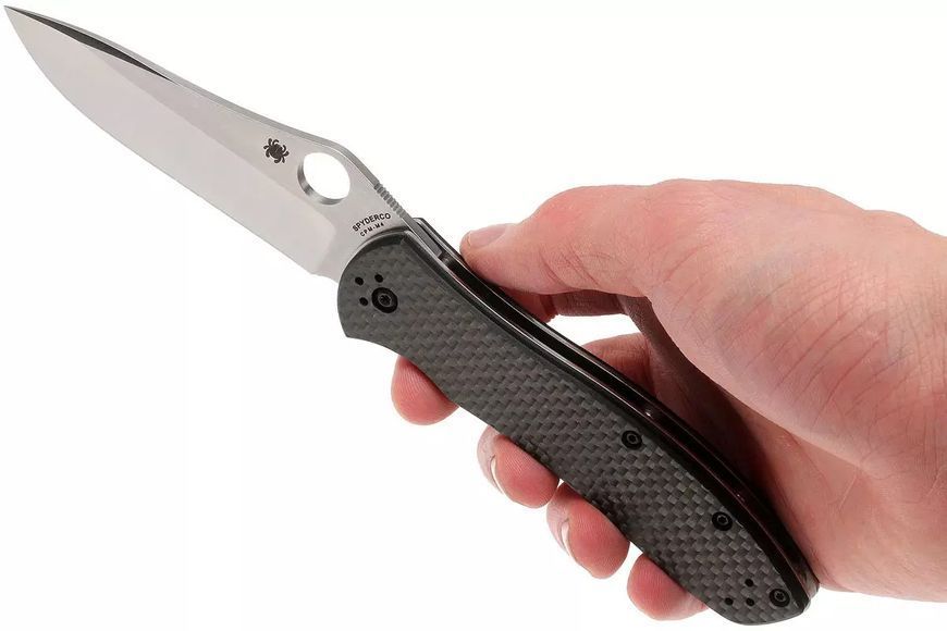 Ніж Spyderco Bradley Folder 2 CPM-M4 Carbon Fiber Black C134CFP2 871734 фото
