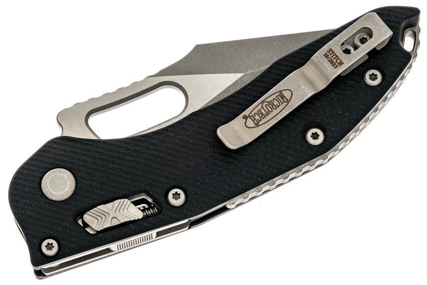 Нож Microtech Stitch Ram-Lock fluted Apoc Черная рукоять G-10 169RL-10APFLGTBK 4009482 фото