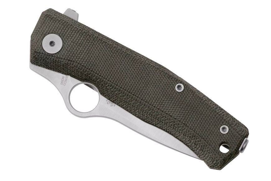 Нож Spyderco SpyMyto Micarta Titanium M398 Green C265MTIP 871702 фото