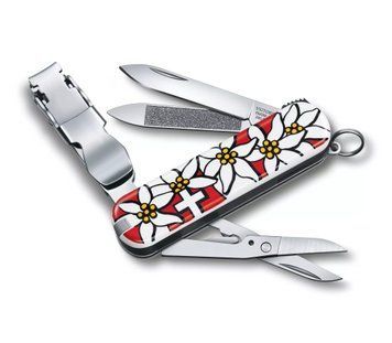 Швейцарський ніж Victorinox NailClip 580 Edelweiss 65 мм 8 функцій Різнокольоровий (0.6463.840) V77553689 фото